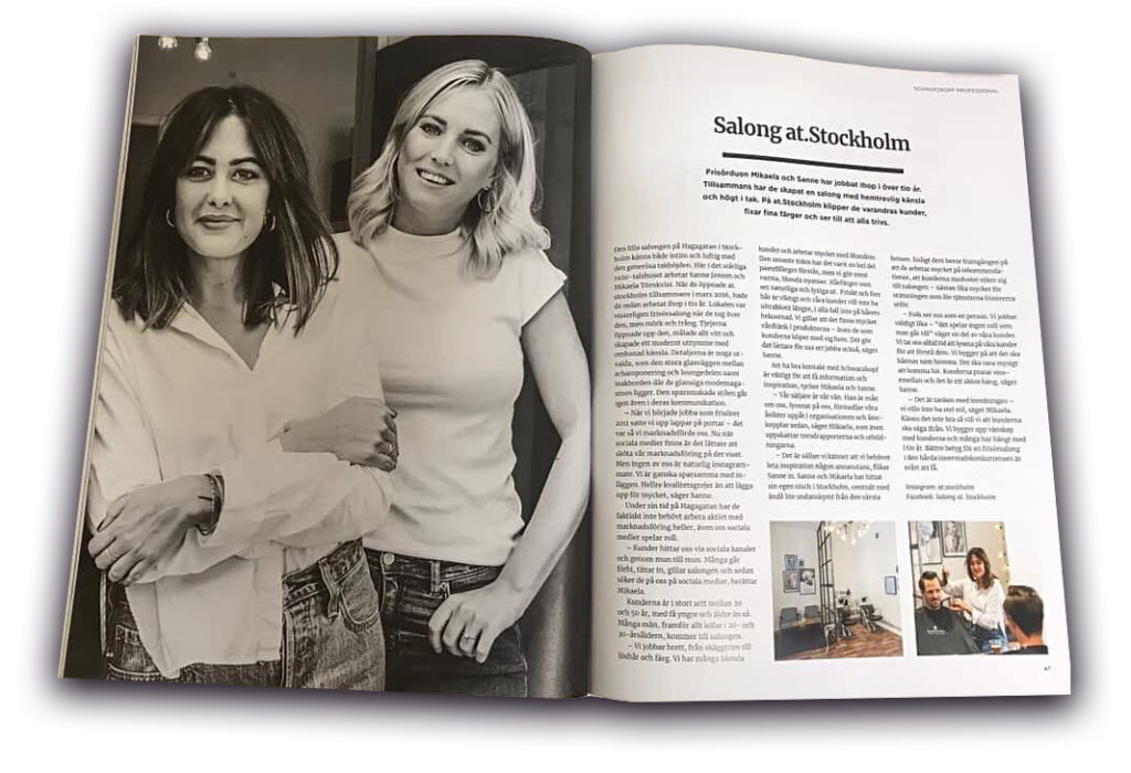 Tidningsurklipp om at.stockholm